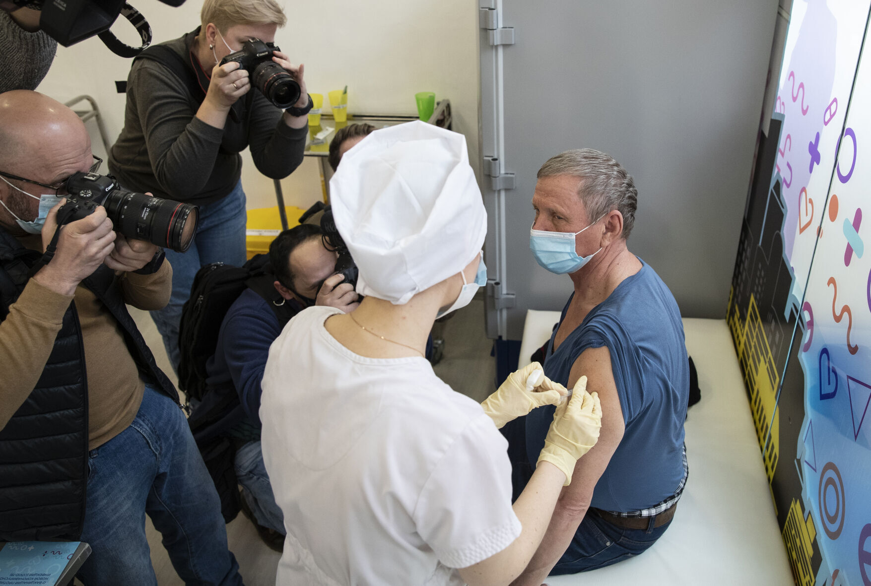 Virus Outbreak Europe Russian Vaccine